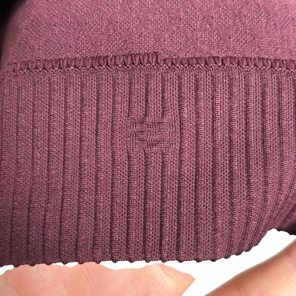 Lululemon Rest Less Mock Neck *Dark Adobe - Picture 7 of 8